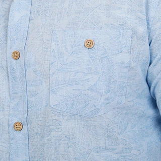 Thumbnail 3: Weatherproof Vintage Men's Short Sleeve Faux Linen Shirt 