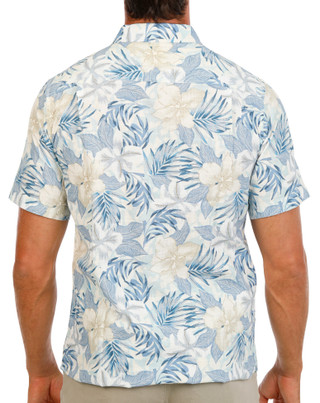 Thumbnail 2: Weatherproof Vintage Men's Short Sleeve Faux Linen Shirt 