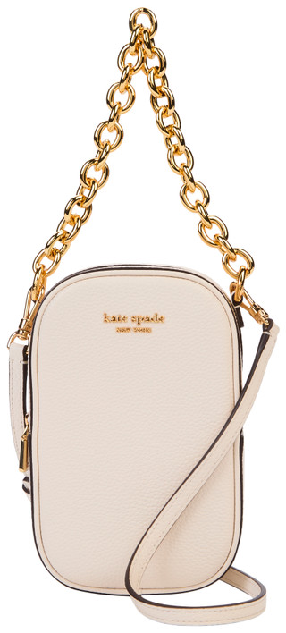 Thumbnail 1: KATE SPADE Jolie Pebble Leather Chain Phone Crossbody Bag 