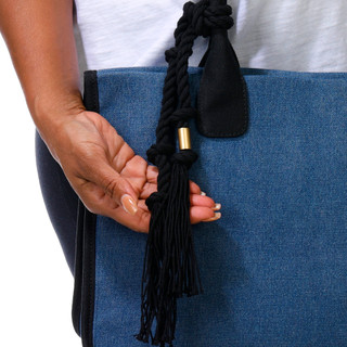 Thumbnail 5: Vince Camuto Orla Denim Tote 