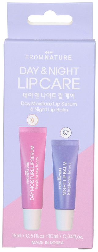 Thumbnail 1: From Nature 2 Pc Day & Night Lip Care Set 
