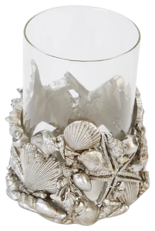 Thumbnail 2: TURTLE KING CORP Shell Candle Holder 