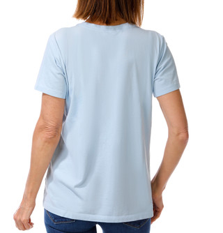 Thumbnail 2: Life is Good Womens Short Sleeve Graphic Crew Neck Top 