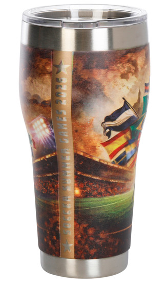 Thumbnail 2: Meteor America World Soccer Tumbler Cup 
