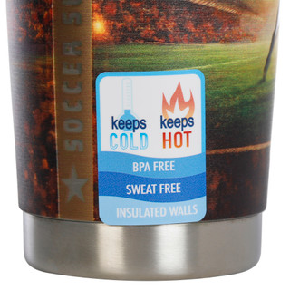 Thumbnail 3: Meteor America World Soccer Tumbler Cup 
