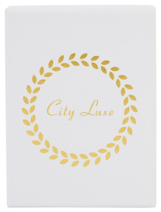 Thumbnail 2: City by City 2 Pc Gold Plated C Initial Heart Ring Set 