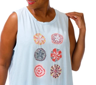 Thumbnail 4: C&C California Plus Sleeveless Screen Print Tank 