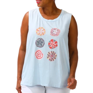 Thumbnail 1: C&C California Plus Sleeveless Screen Print Tank 