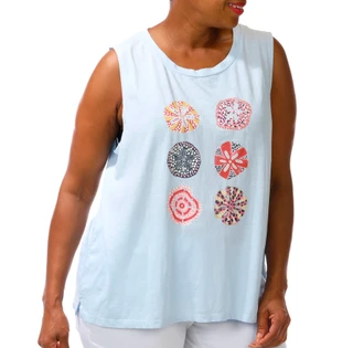 Thumbnail 5: C&C California Plus Sleeveless Screen Print Tank 