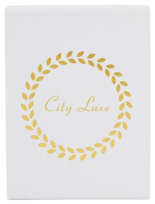Thumbnail 2: City by City 2 Pc Gold Plated A Initial Heart Ring Set 