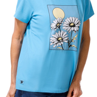 Thumbnail 2: Life is Good Womens Short Sleeve Graphic Crew Neck Top 