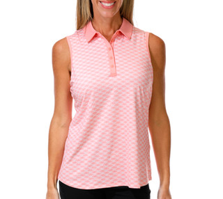 Thumbnail 1: Puma Women's Sleeveless Print Polo Tank Top 
