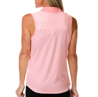 Thumbnail 2: Puma Women's Sleeveless Print Polo Tank Top 