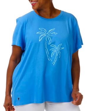 Thumbnail 1: Life is Good Womens Short Sleeve Graphic Crew Neck Tee 