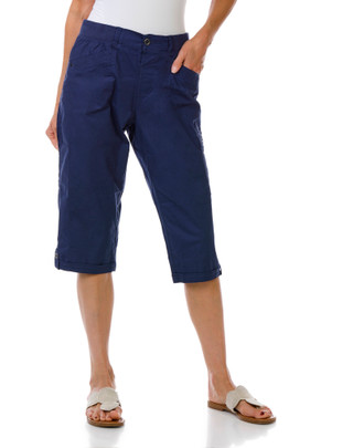 Thumbnail 1: Dash Petite Solid Taylor Stretch Poplin Pants 