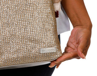 Thumbnail 3: Sakroots Banyan Pyrite Straw Crossbody 