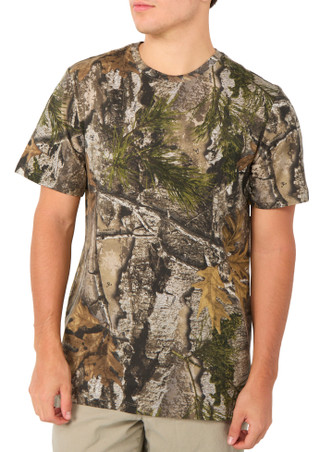 Thumbnail 1: TRUE TIMBER Men's Short Sleeve Camo Crew Neck Shirt 