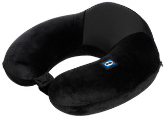 Thumbnail 2: SEALY POSTUREPEDIC Travel Neck Pillow with Cooling Gel - Black 