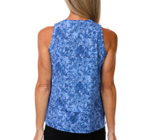 Thumbnail 2: Brisas Women's Sleeveless Floral Print Tank Top 