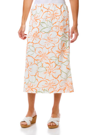 Thumbnail 1: BILLABONG Women's Floral Print Long Skirt 