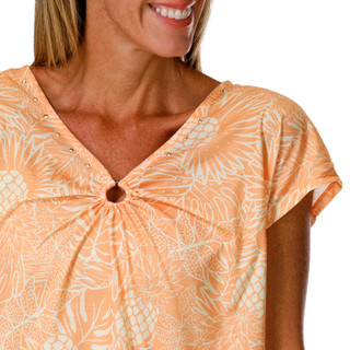 Thumbnail 2: Hearts of Palm Women's Embellished O-Ring Top 