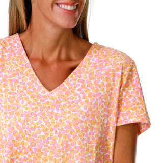 Thumbnail 2: Alfred Dunner Women's Short Sleeve V-Neck Essential Top 
