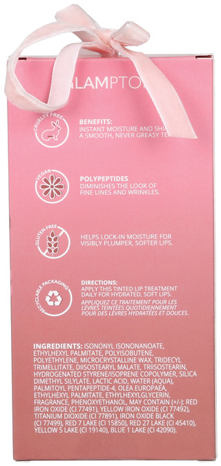 Thumbnail 2: Glampton 2 Pk Sweet Kisses Hydrating Peptide Lip Treatment Set 