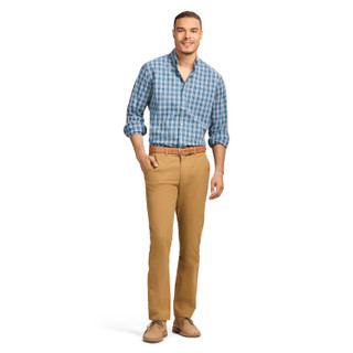 Thumbnail 2: IZOD Men's Performance Long Sleeve Button Down Shirt 