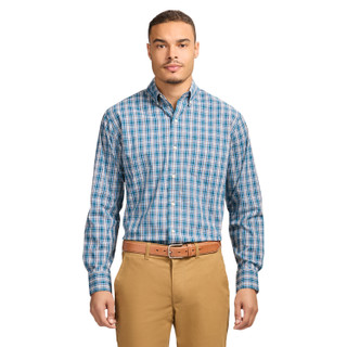 Thumbnail 1: IZOD Men's Performance Long Sleeve Button Down Shirt 