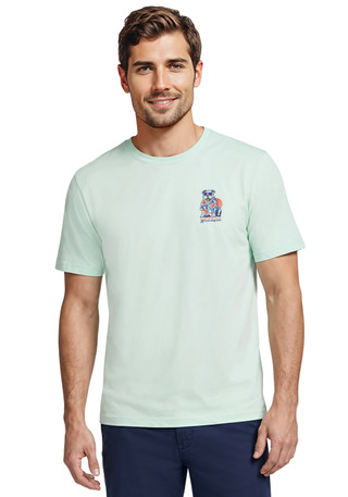 Thumbnail 3: IZOD Men's Saltwater Short Sleeve Graphic Tee 