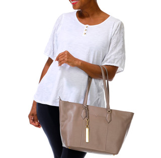 Thumbnail 1: Vince Camuto Genuine Leather Tote  