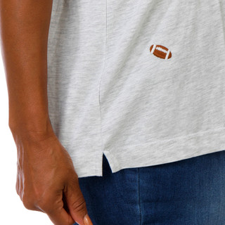 Thumbnail 5: Philosophy Plus Short Sleeve Embroidered Football Top 