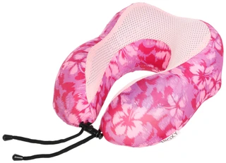 Thumbnail 1: ROXY Luxury Neck Pillow with Gel Foam - Floral Print 