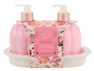Thumbnail 1: JS Apothecary 2 Pk Autumn Berry Hand Soap & Lotion Set  
