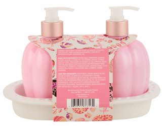Thumbnail 2: JS Apothecary 2 Pk Autumn Berry Hand Soap & Lotion Set  
