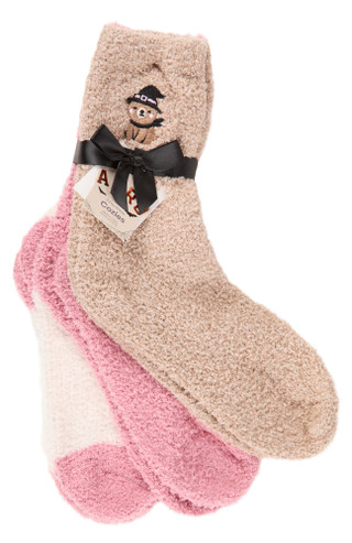 Thumbnail 1: Aeropostale Women's 3 Pk Cozy Socks  