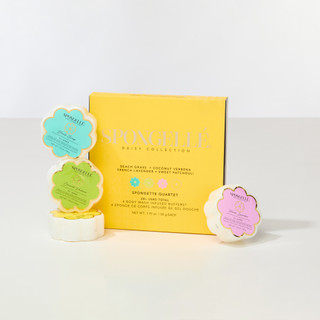 Thumbnail 4: SPONGELLE 4 Pk Scented Body Wash Infused Buffers  
