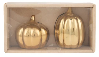 Thumbnail 1: Home Essentials 2 Pk Harvest Pumpkin Salt & Pepper Shakers 