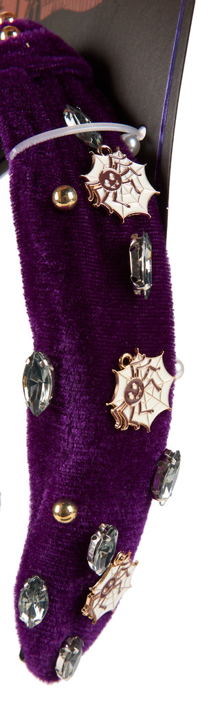 Thumbnail 2: TWIG & ARROW Velvet Halloween Headband  