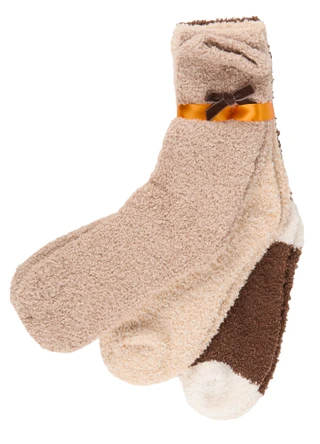 Thumbnail 2: Aeropostale Women's 3 Pk Cozy Crew Socks  