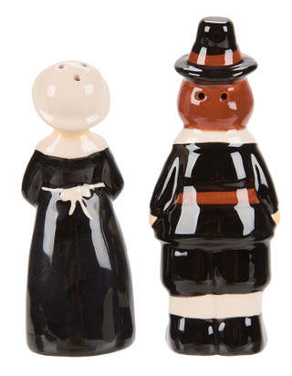 Thumbnail 2: BLUE SKY Harvest Pilgrim Slat & Pepper Shaker  