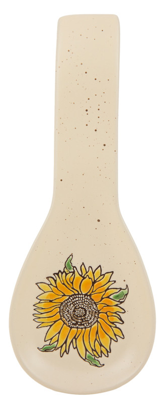 Thumbnail 2: BLUE SKY Sunflower Time Spoon Rest  