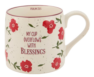 Thumbnail 1: Scripture Collection 22 oz Leap of Faith Bible Verse Coffee Mug 