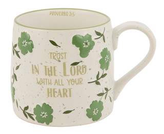 Thumbnail 1: Scripture Collection 22 oz Leap of Faith Bible Verse Coffee Mug 