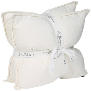 Thumbnail 2: Millihome 2 Pk Feather Filled Decorative Pillows 