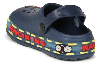 Thumbnail 3: AMERICAN EXCHANGE Boys Light-Up Race Car Clogs 