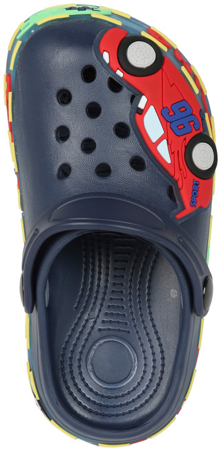 Thumbnail 4: AMERICAN EXCHANGE Boys Light-Up Race Car Clogs 