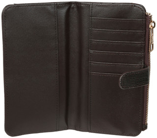Thumbnail 4: London Fog Croc-Embossed 2-in-1 Wallet w/ Snap Flap Closure 
