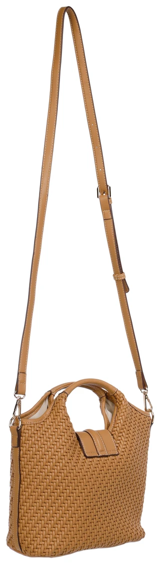 Thumbnail 2: TOMMY BAHAMA Tassel Tab Woven Shoulder Bag 