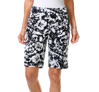 Thumbnail 1: Coral Bay Petite Printed Bermuda Shorts  